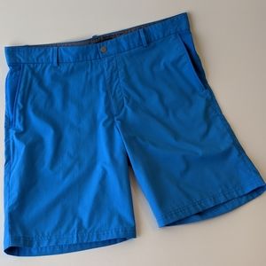 NIKE GOLF BLUE SHORTS MODERN FIT DRI-FIT 36
